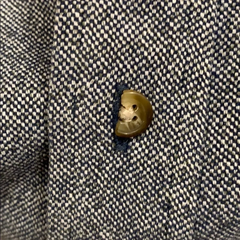 Eddie Bauer oxford heavy button down shirt